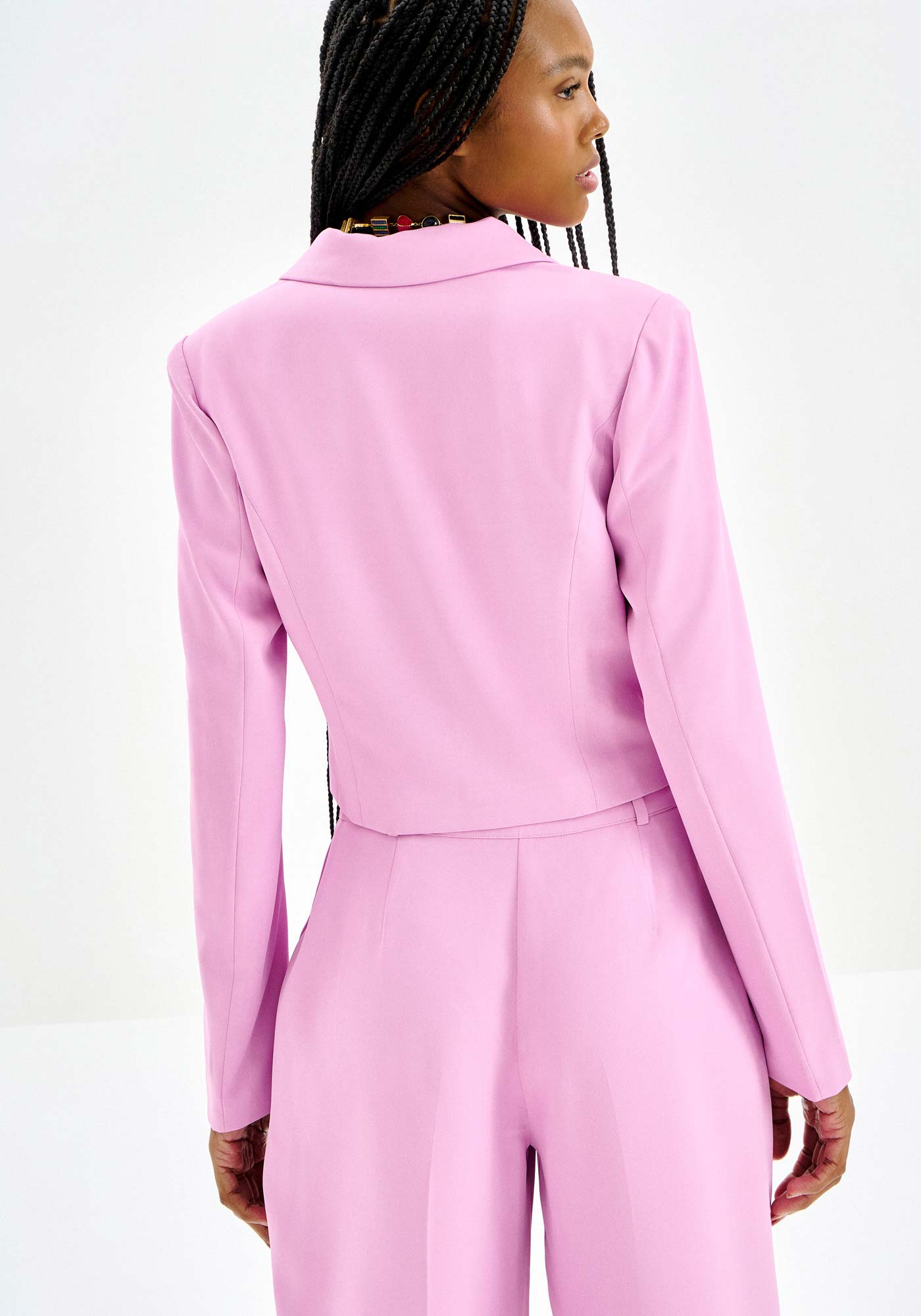 Blazer Manga Longa Cropped Alfaiataria | Lez a Lez